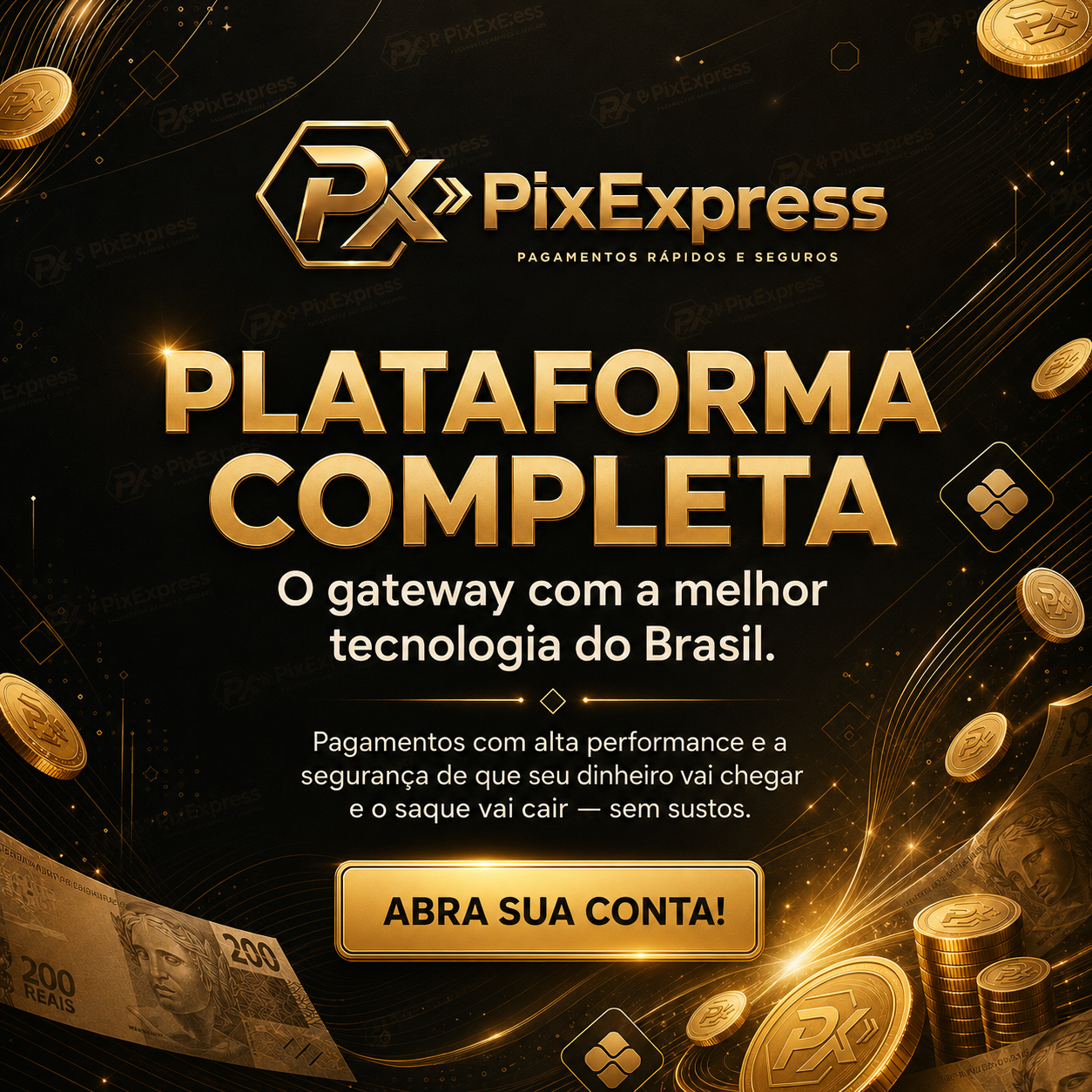 PixExpress — plataforma completa de pagamentos
